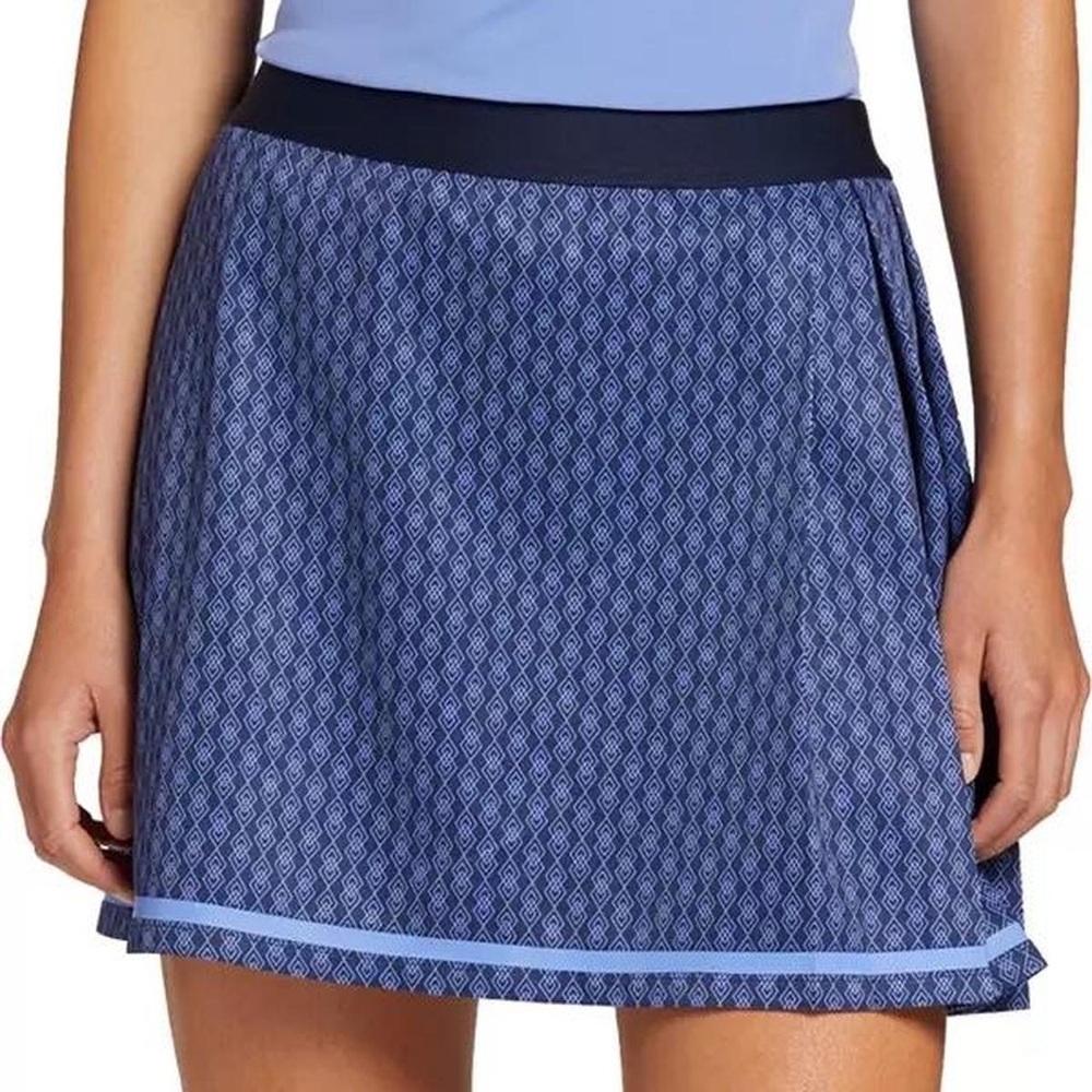 *LADY HAGEN* Navy Blue Mini Side Pleat Golf Tennis Skort Size Medium